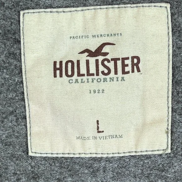 Hollister California Womens Logo Graphic Printed Pullover Sweatshirt Size L - Picture 8 of 13